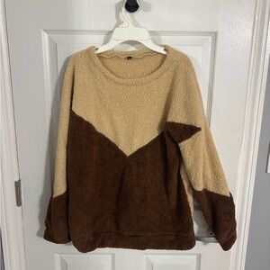 Cozy Two-Tone Sweater
